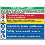 Composite Site Safety Notice