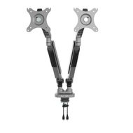 Triton Gas Lift Space-Saving Double Monitor Arm