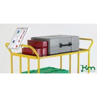 Konga Large Capacity Platform Truck with Shelf