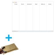 Dry Wipe Mobile Magnetic Boards with Mounting Kit