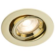 GU10 Recessed Tilt Twist & Lock Downlight, 230V