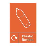 Plastic Bottles Recycling Sign