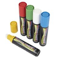 Liquid Chalk Pens, Pack of 5