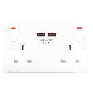 Switched Sockets 13A