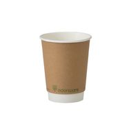 Hot Cups, Double Wall, Compostable