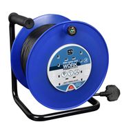 Heavy Duty Open Cable Reels, 4 Socket
