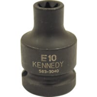 E10 Ext. TORX Impact Socket 1/2" Square Drive