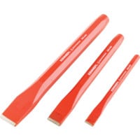 6" x 1/2", 8" x 3/4", 10" x 1" Cold Chisel Set