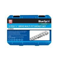 19 Piece Multi Fit 1/2" Drive Socket Set (8-32MM)