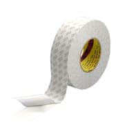 Double Coated Tape 9080HL, White, 50 mm x 50 m, 0.16 mm