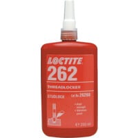 262 Medium to High Strength Thread Lock Adhesive 250ml