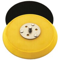 Backing Pad, 125MM, No Hole Hook-n-Loop, 5/16 UNF