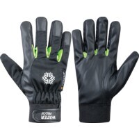 517 Tegera Synthetic Leather Gloves Black Size 9