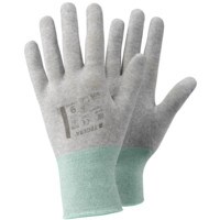 805 Tegera ESD Nylon Knitted Gloves Grey Size 9