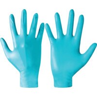 Disposable Gloves, Green, Nitrile, Powder Free, Smooth, XL, Pack of 20