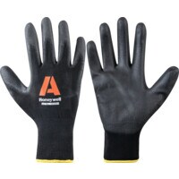 2132251 Vertigo Black PU C&g Cut 1 Gloves - Size 7