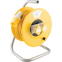 40m Open Drum Reel 110V 2 - Socket 16A