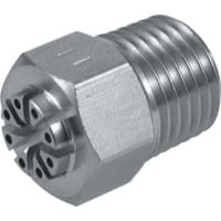 KNS-R02-100-4 Low Noise Nozzle Male R1/4 1 x 4