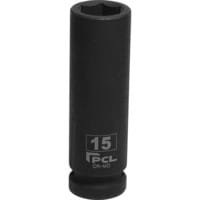 APA11/15 15mm Impact Sockets 1/2'', Deep