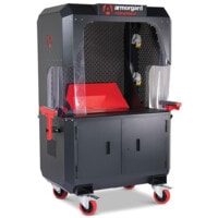 Cutting Station Chopsaw Workbench with Extendable Back