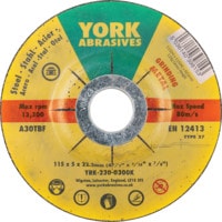 115X5X22.23MM A30RBF DPC Grinding Disc, Type 27