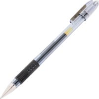 Ballpoint Pen Grip Gel Fine (Pack 12) - Black