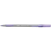 920412 Round Stic Grip B/Point Pen Purple Classpack (Pack-40)