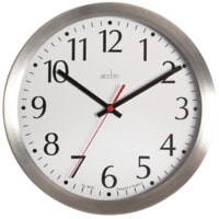 27417 Javik Wall Clock 10" Alu