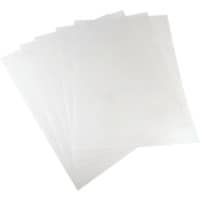 Q Connect Cut Flush Folders A4 Clear (Pack-100)