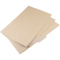 Tabbed Folders Foolscap Buff Pack of 100 KF01578