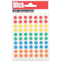 Label 350 Piece x 8mm Diameter Assorted Colour 003656