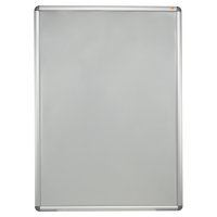 A0 Snap Frame Poster Holder, Signage Display or Wall Notice Board, Aluminium Frame, Silver
