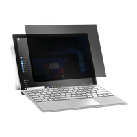 Laptop Privacy Screen Filter 2-Way Removable for Microsoft Surface Go Black