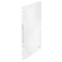 WOW Display Book Polypropylene 20 Pockets 40 Sheet Capacity A4. White - Outer Carton of 10