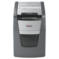 Optimum Autofeed+ 100X Automatic Cross Cut Paper Shredder Black
