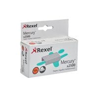 Mercury Heavy Duty Staples - Box of 2500 - Outer Carton of 20