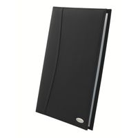 Soft Touch Smooth Display Book A4 Black (36 Pockets)