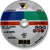 6520 FS XL9 Convolute Wheel 203 x 25 x 76 - Pack of 4