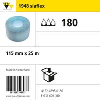 1948 Siaflex Siafast Paper Roll - W115MM X L25.000.00MM - Grit 180