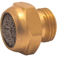 S4-3 Type 4 Dome Head Silencer S/Wool G3/8