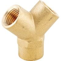 SPR4279 1/4" X 1/4" X 1/4" BSPT Female Y Piece