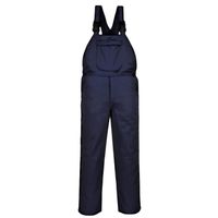 Bizweld FR Bib and Brace, Navy, Medium, Regular