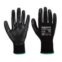 Dexti-Grip Glove, Black, Large, Regular