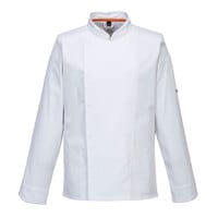 Chef's MeshAir Pro Jacket Long Sleeve, White, Medium, Regular