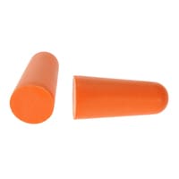 PU Foam Ear Plugs (200 Pairs), Orange, Regular