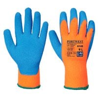 Cold Grip Glove, Orange/Blue, Large, L