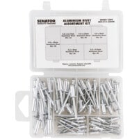 102 Piece Aluminium Rivet Assortment Kit