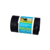 Green Sack Ex Strong Refuse, Pack of 50