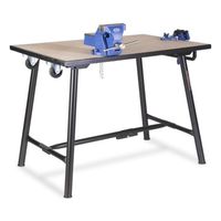 BH1080-VWK TuffBench+ with Wheels, Handle, Chain Vice and Engineers Vice