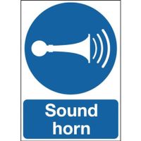 297 x 210mm Sound Horn - Self Adhesive